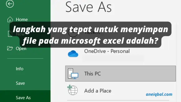 Detail Ekstensi Dari File Microsoft Excel Adalah Nomer 48