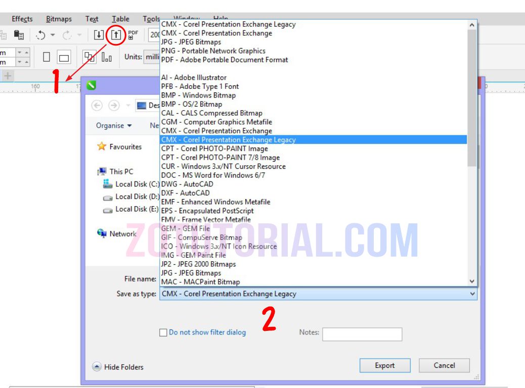 Detail Ekstensi File Document Dari Coreldraw Adalah Nomer 8