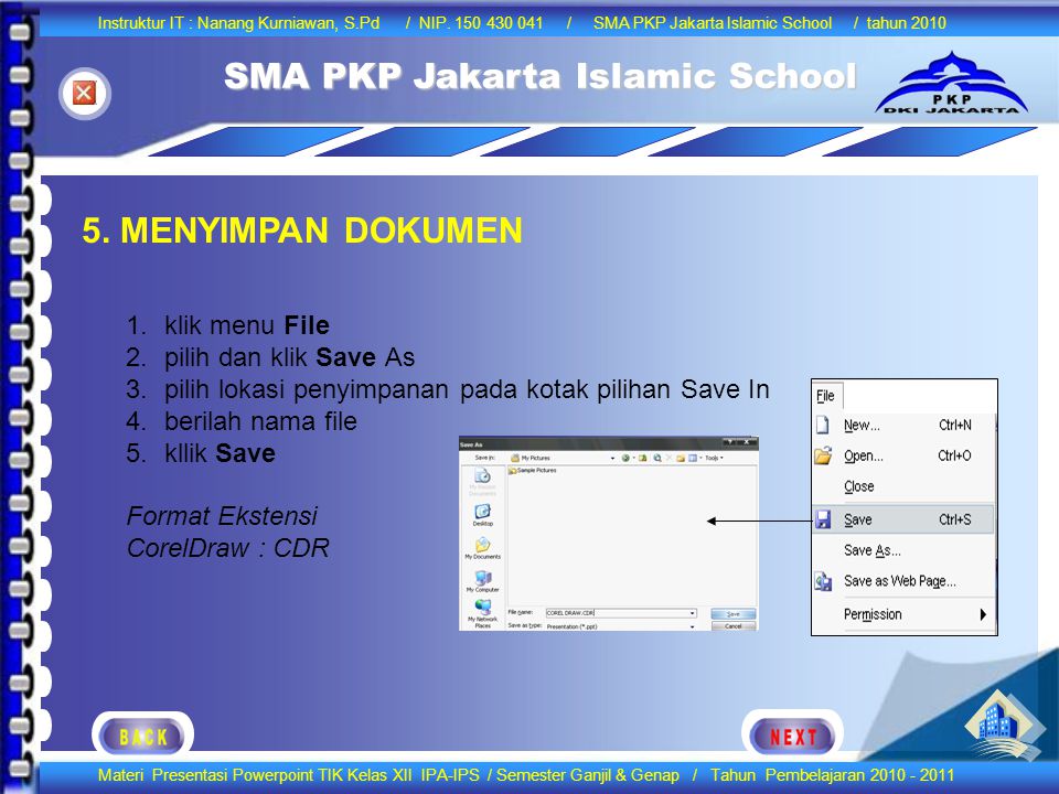 Detail Ekstensi File Document Dari Coreldraw Adalah Nomer 18