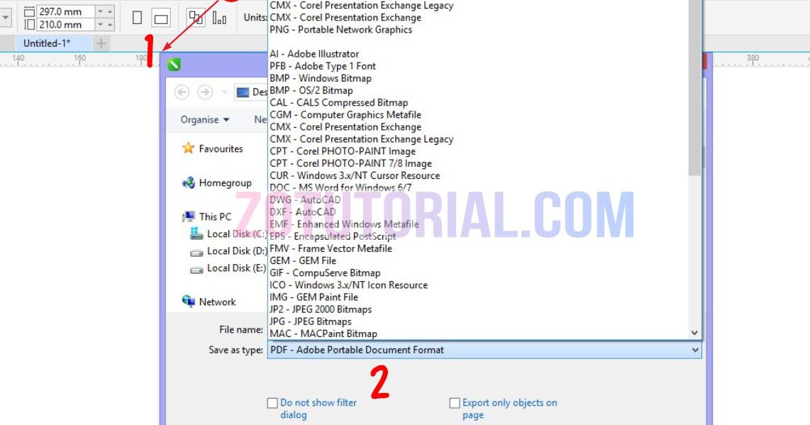 Detail Ekstensi File Document Dari Coreldraw Adalah Nomer 4