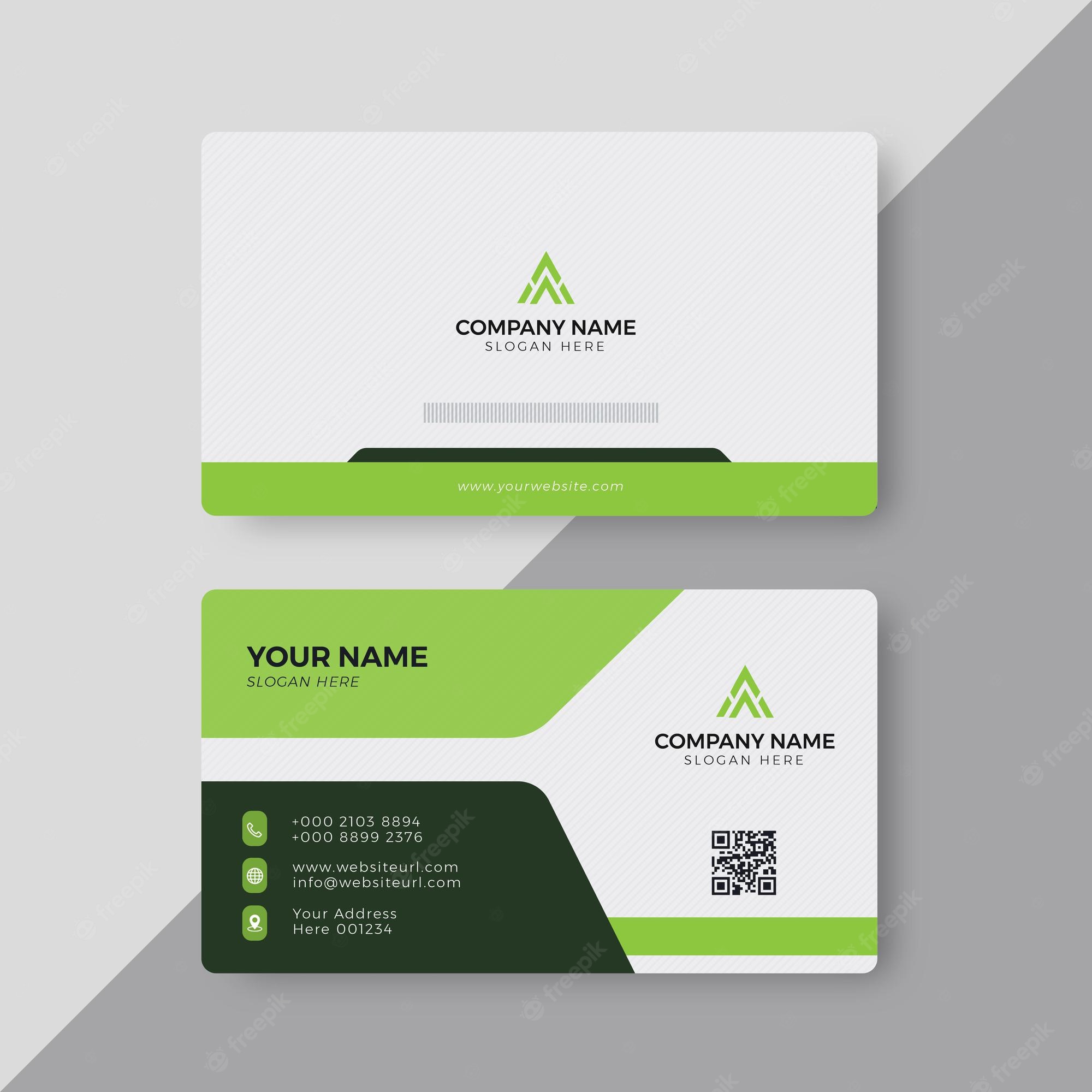 Detail Elegant Card Template Nomer 16