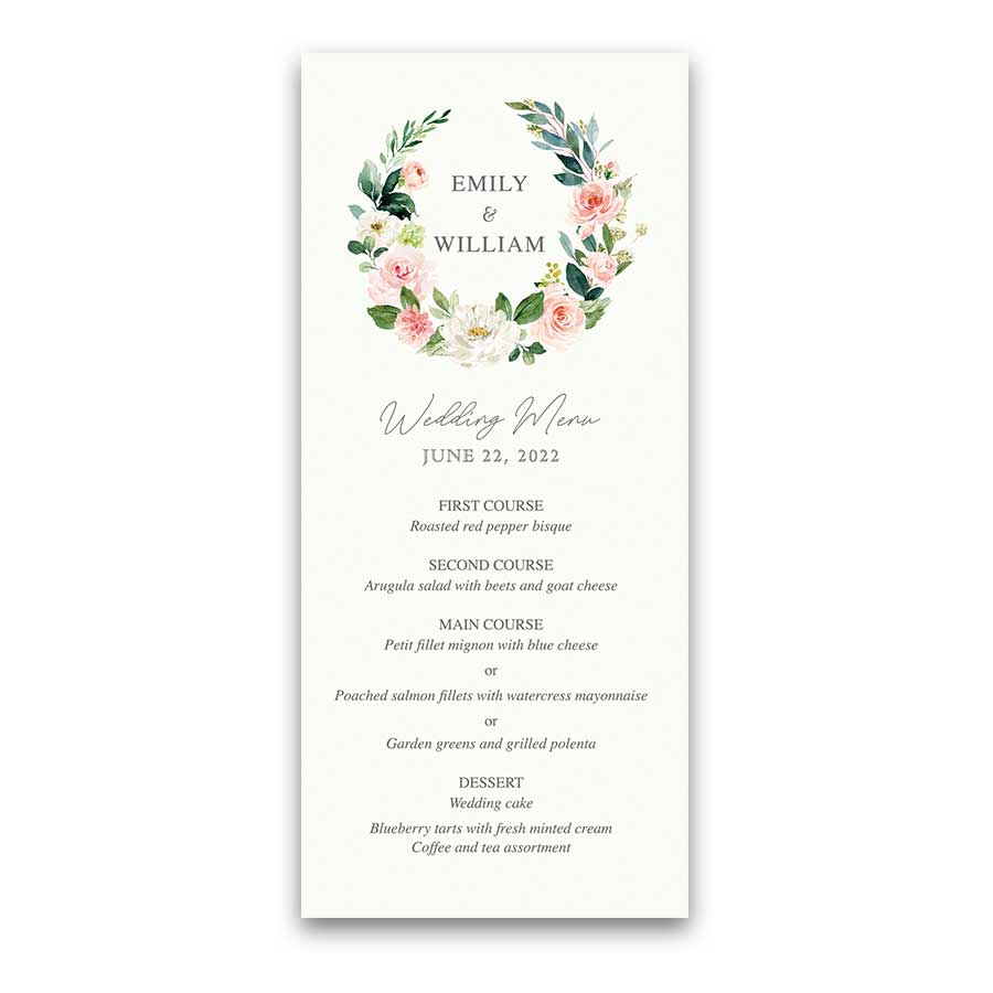 Detail Elegant Menu Template Nomer 28