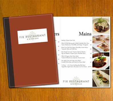 Detail Elegant Menu Template Free Nomer 40