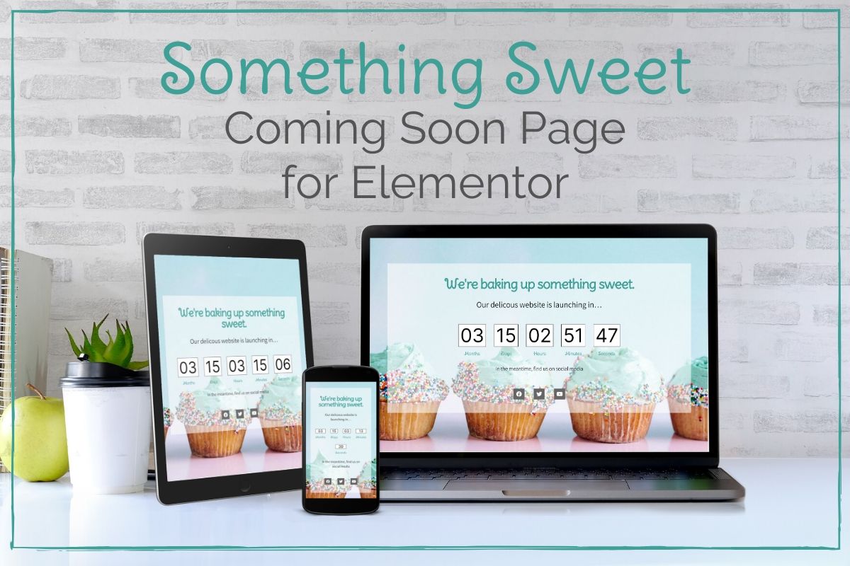 Detail Elementor Coming Soon Template Nomer 12