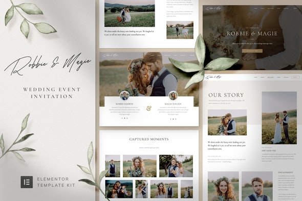 Elementor Wedding Template - KibrisPDR