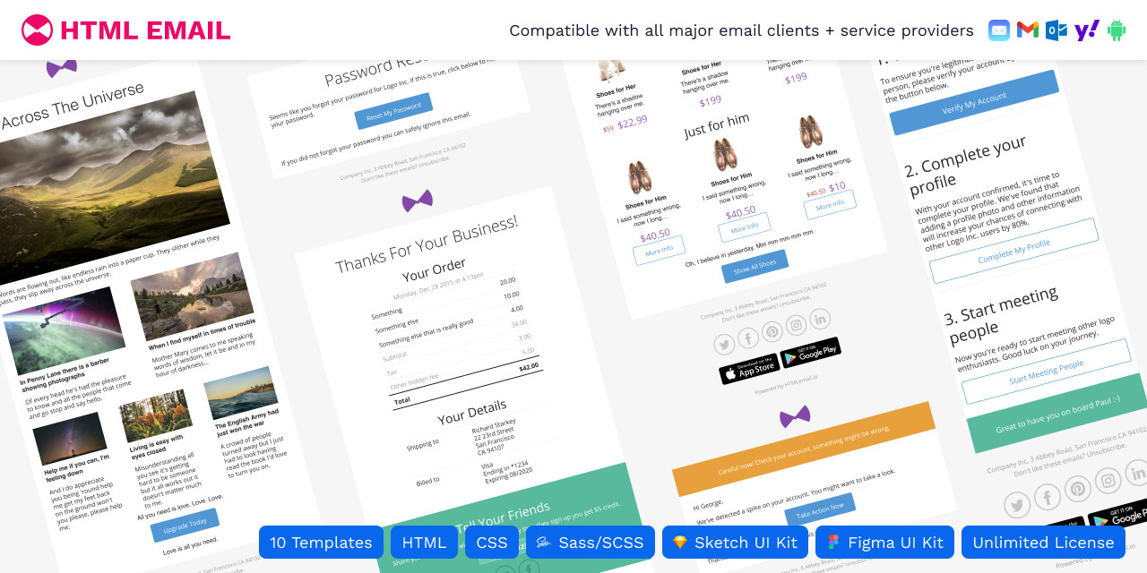 Detail Email Format Html Template Nomer 11