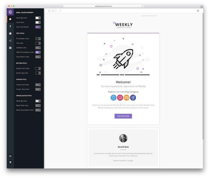 Detail Email Invoice Template Html Free Nomer 20