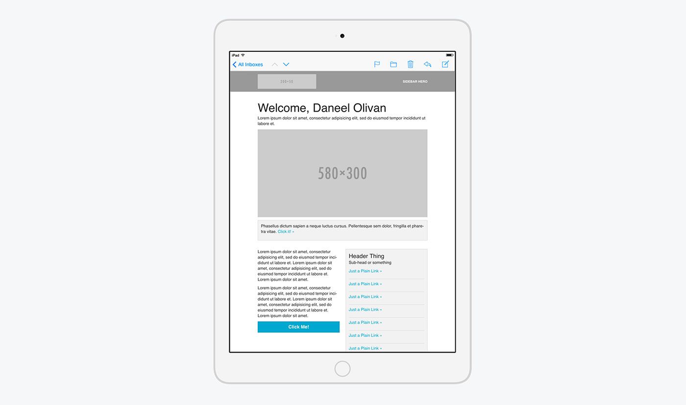 Detail Email Invoice Template Html Free Nomer 23