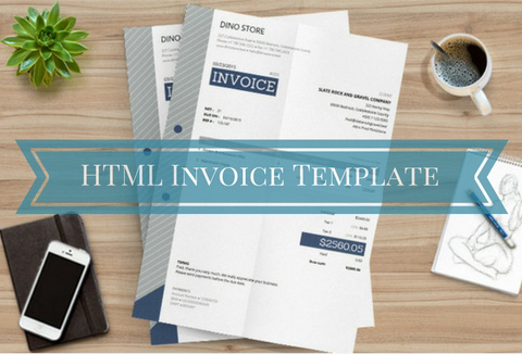 Detail Email Invoice Template Html Free Nomer 28