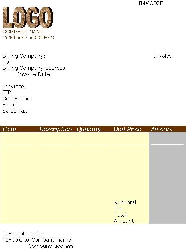 Detail Email Invoice Template Html Free Nomer 46
