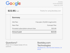 Detail Email Invoice Template Html Free Nomer 10