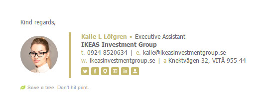 Detail Email Signature Template Size Nomer 10