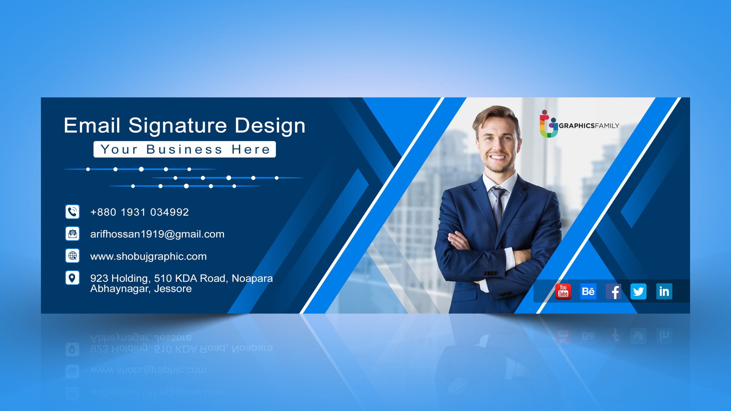 Detail Email Signature Template Size Nomer 14