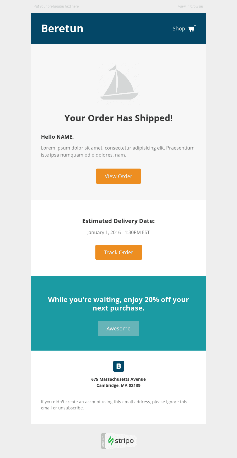 Detail Email Template Design Nomer 23