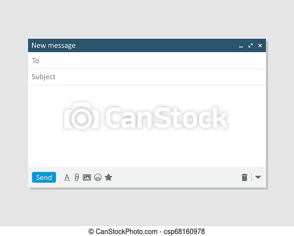 Detail Email Template Icon Nomer 52