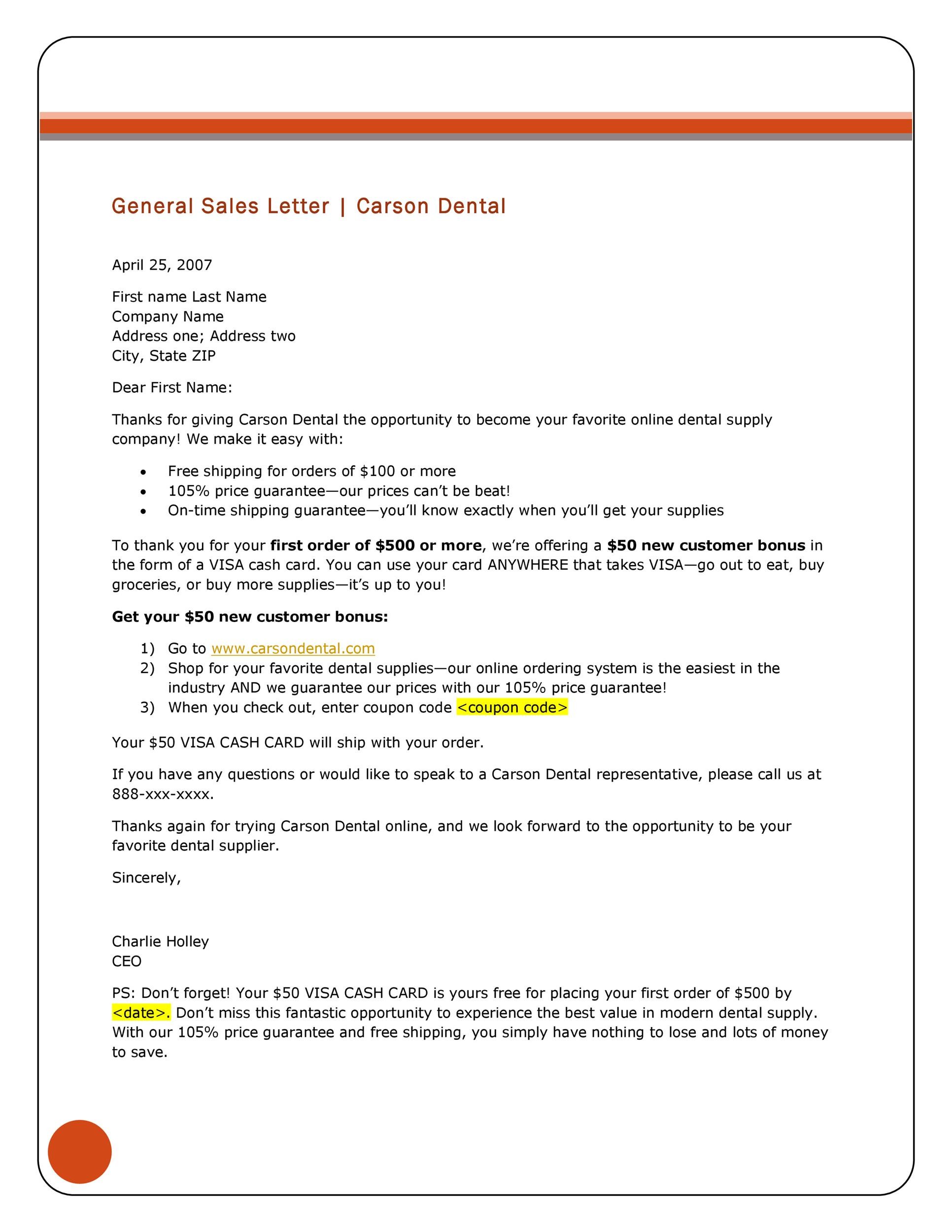 Detail Email Template To Approach New Client Nomer 43