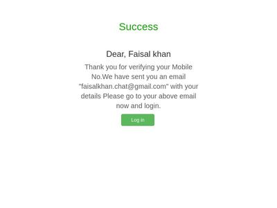 Detail Email Verification Success Html Template Nomer 20