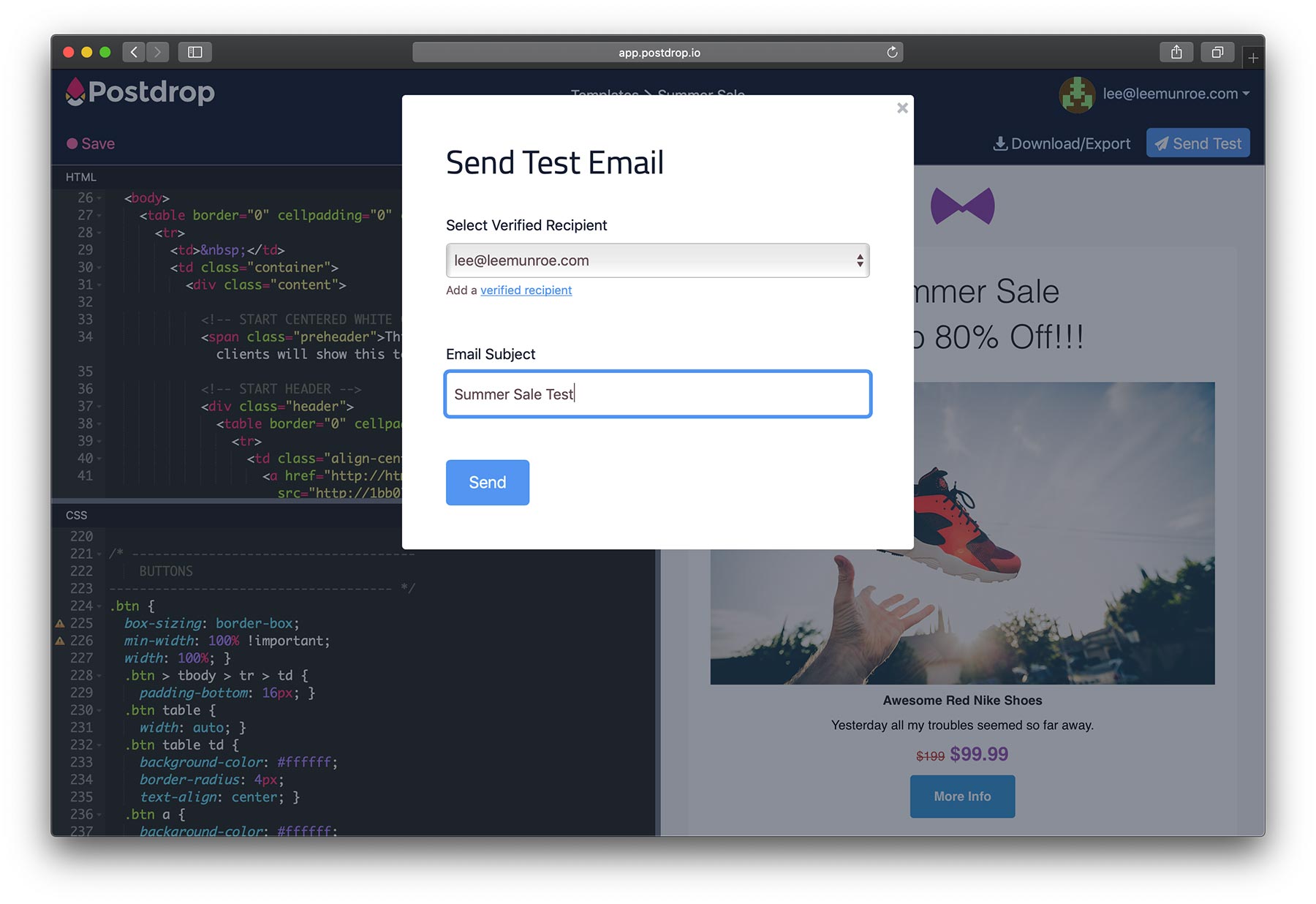 Detail Email Verification Template Html Nomer 43