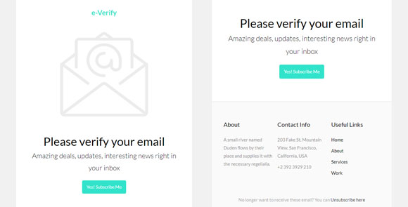 Detail Email Verification Template Html Nomer 10