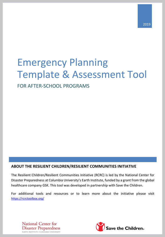 Detail Emergency Plan Template Nomer 16