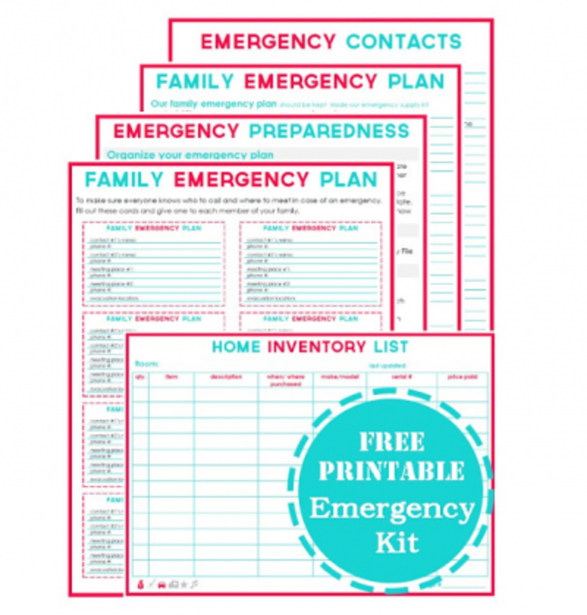 Detail Emergency Plan Template Nomer 10