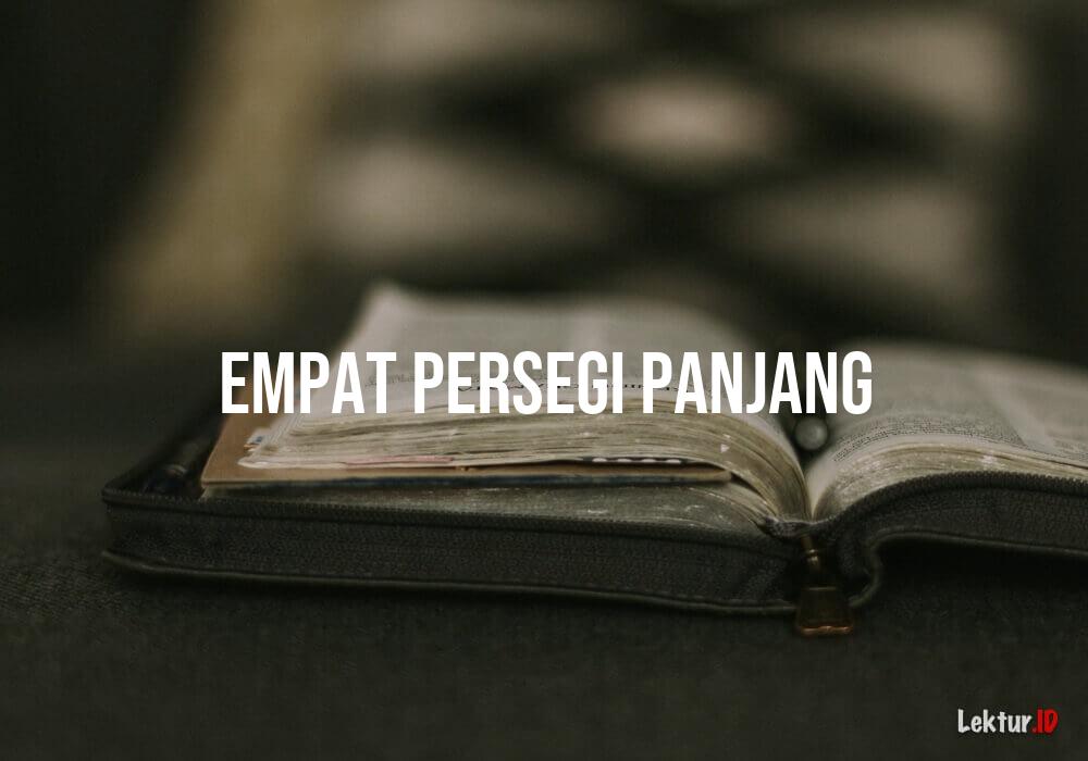 Detail Empat Persegi Panjang Nomer 6