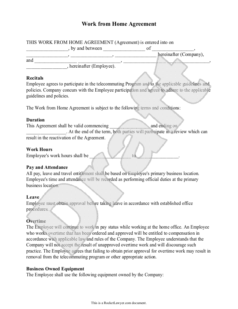 Detail Employee Equipment Agreement Template Nomer 48