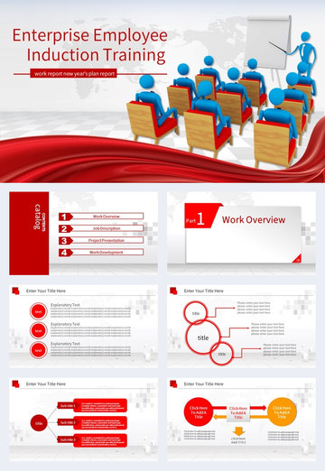 Detail Employee Induction Ppt Template Free Download Nomer 25