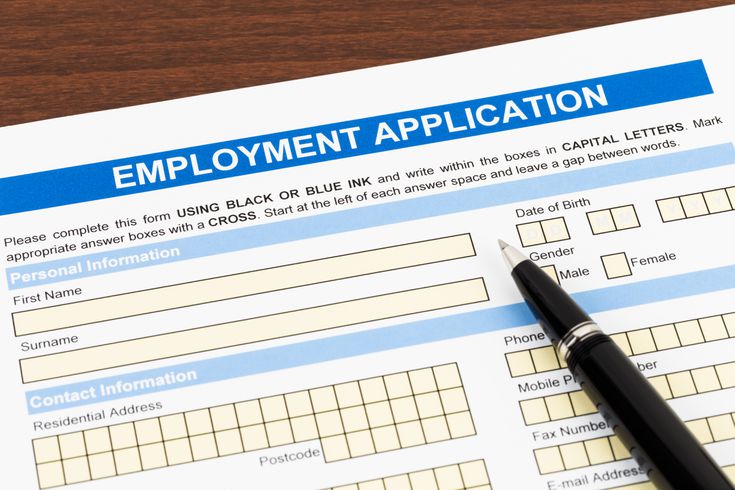 Detail Employee Job Application Template Nomer 50