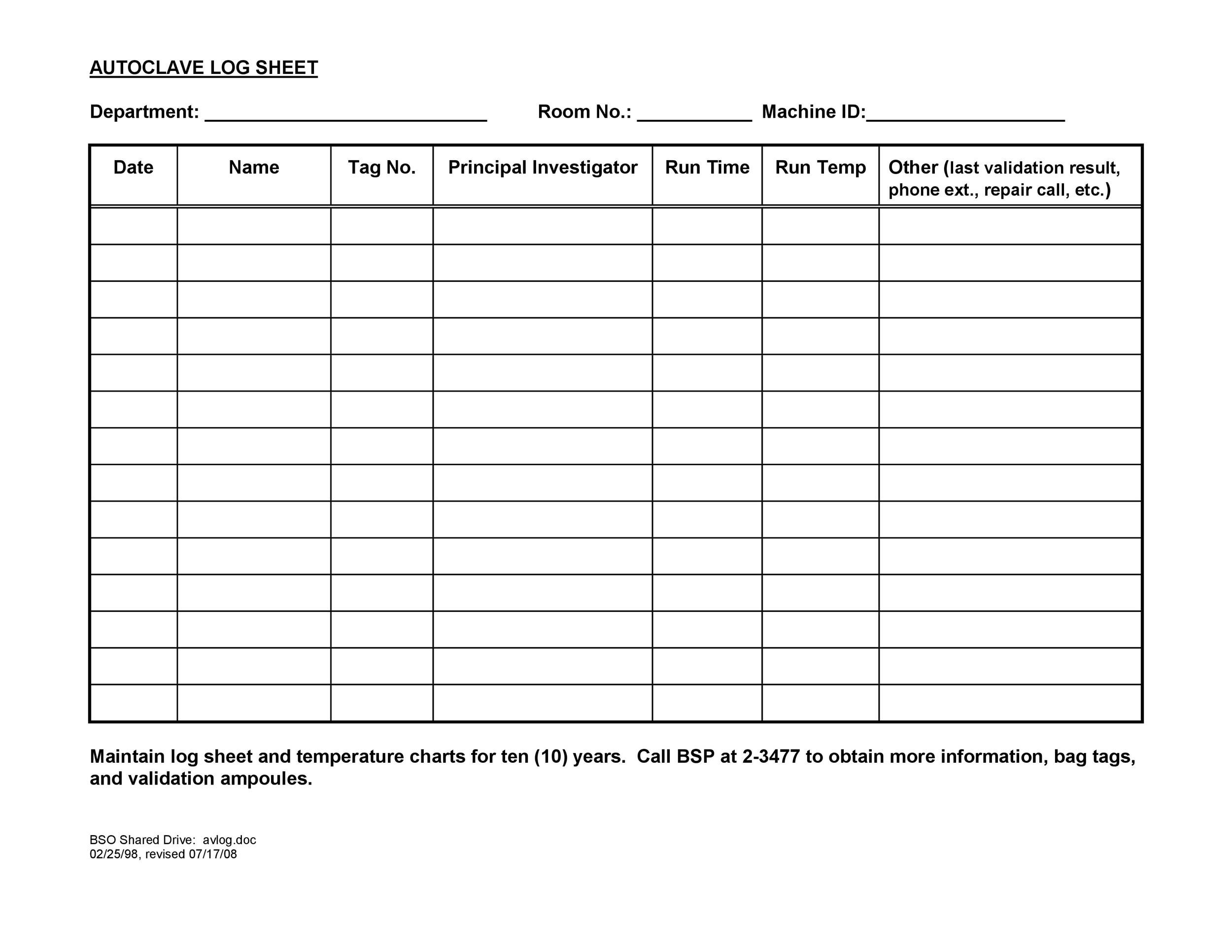 Employee Log Book Template Employee Log Book Template