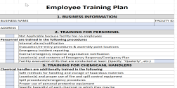 Detail Employee Training Tracker Template Excel Free Nomer 33