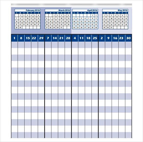 Detail Employee Vacation Planner Template Excel 2020 Nomer 49