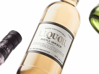Detail Empty Bottle Template Nomer 41