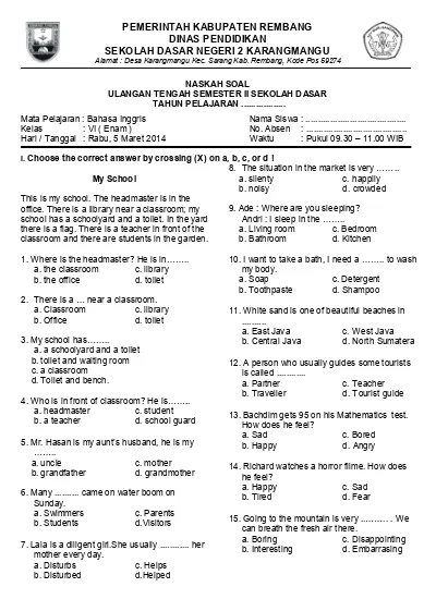 Detail Enam Bahasa Inggris Nomer 16