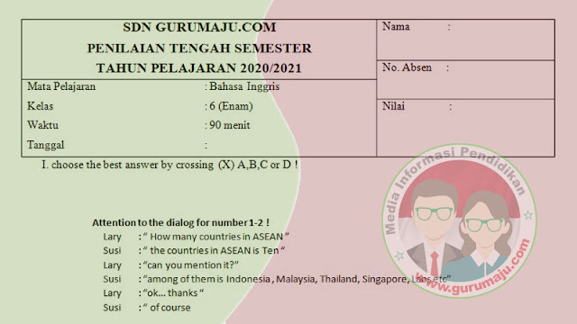 Detail Enam Bahasa Inggris Nomer 21