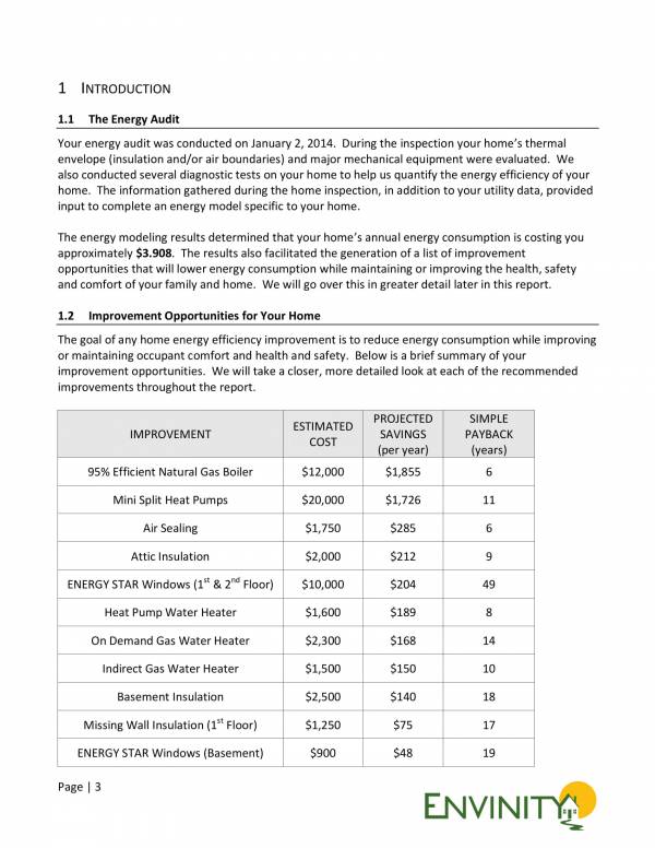 Detail Energy Audit Template Nomer 11