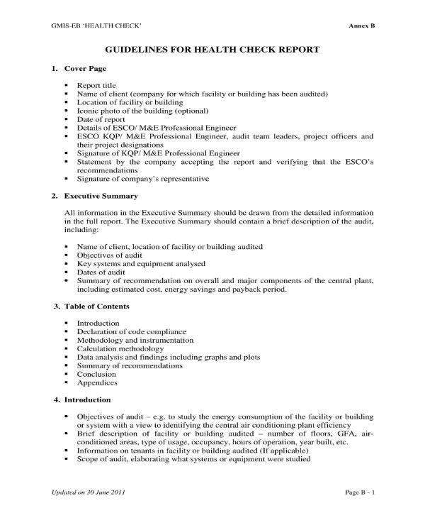 Detail Energy Audit Template Nomer 20