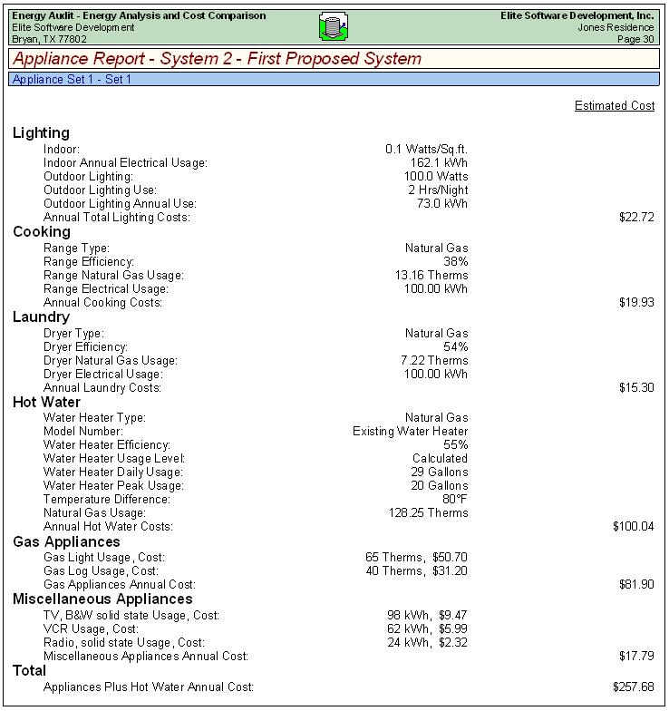 Detail Energy Audit Template Nomer 22