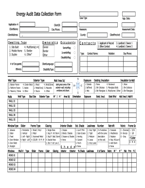Detail Energy Audit Template Nomer 23