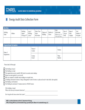 Detail Energy Audit Template Nomer 30