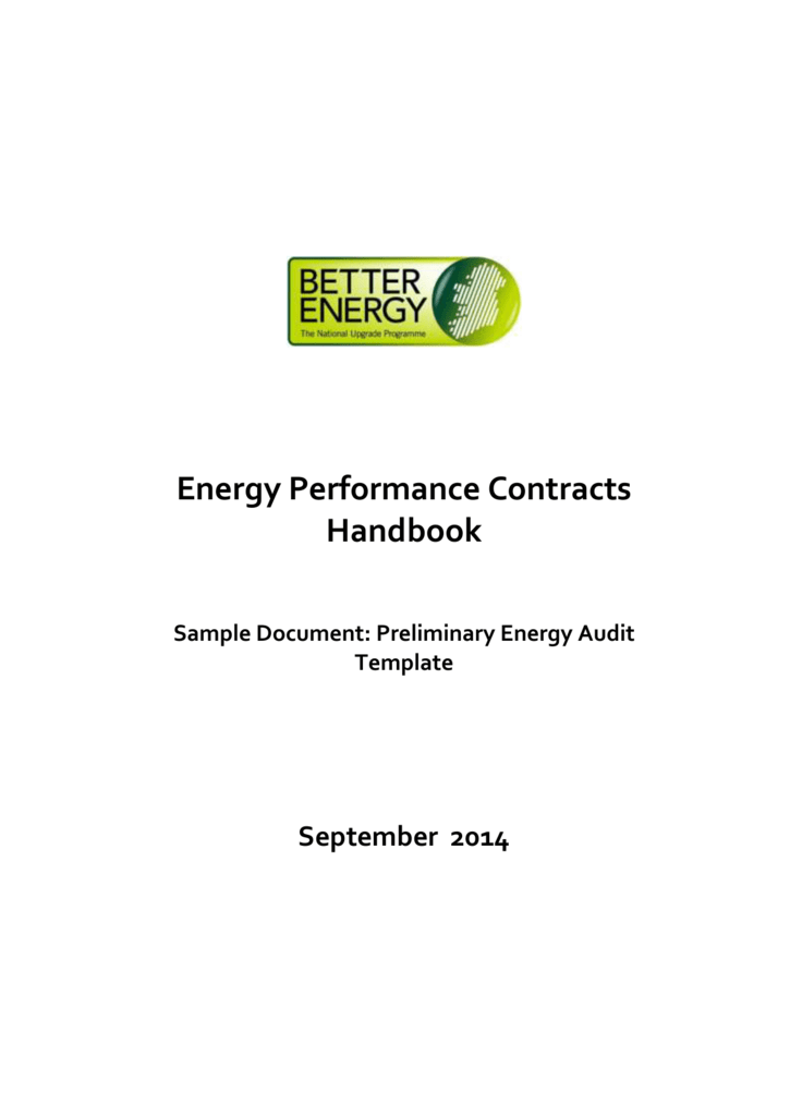 Detail Energy Audit Template Nomer 32