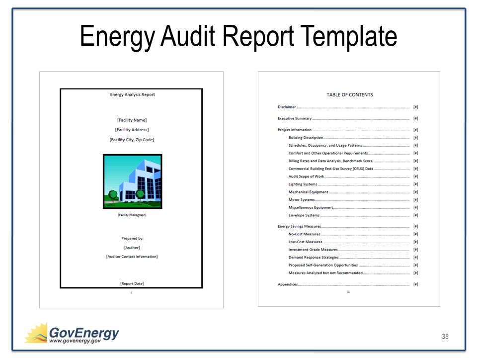 Detail Energy Audit Template Nomer 39