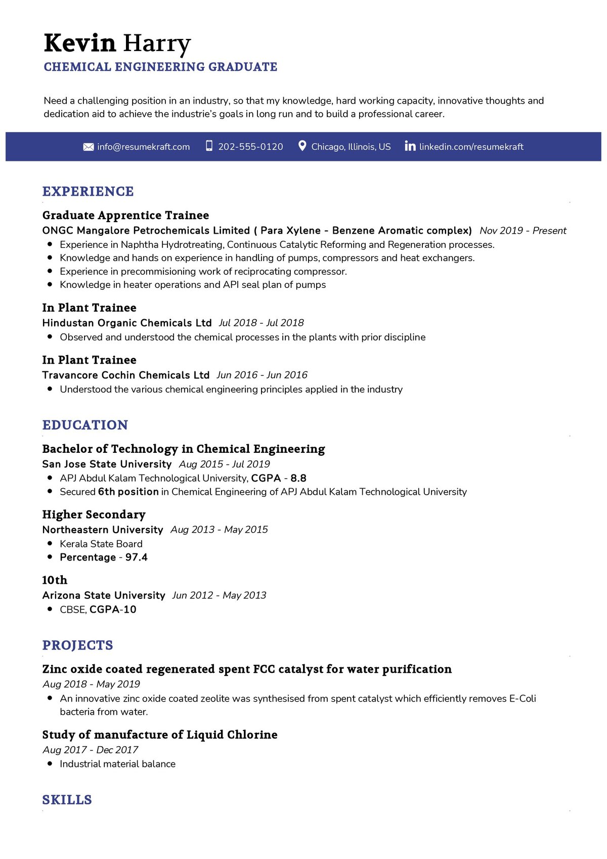 Detail Engineering Graduate Cv Template Nomer 12