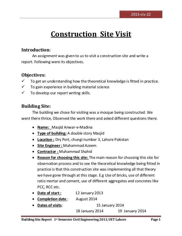 Detail Engineering Report Template Nomer 28