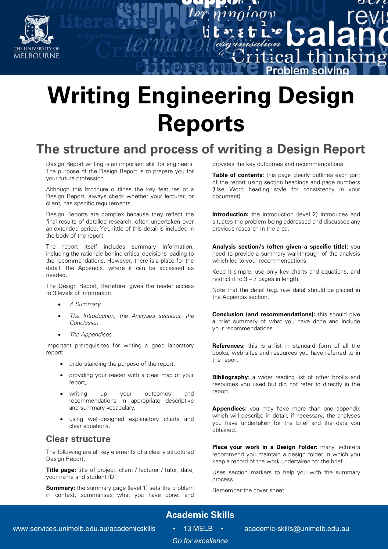 Detail Engineering Report Template Nomer 37