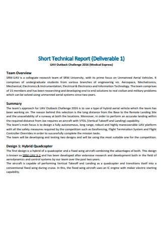 Detail Engineering Report Template Nomer 42