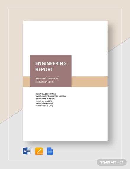 Detail Engineering Report Template Nomer 6