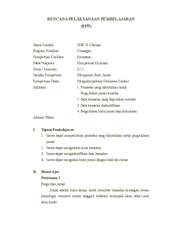 Detail Entri Jurnal Adalah Nomer 19