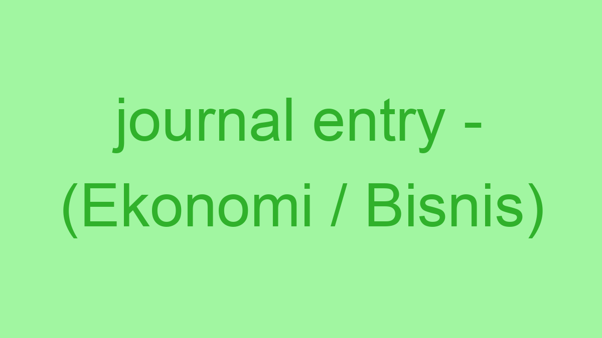 Detail Entri Jurnal Adalah Nomer 36