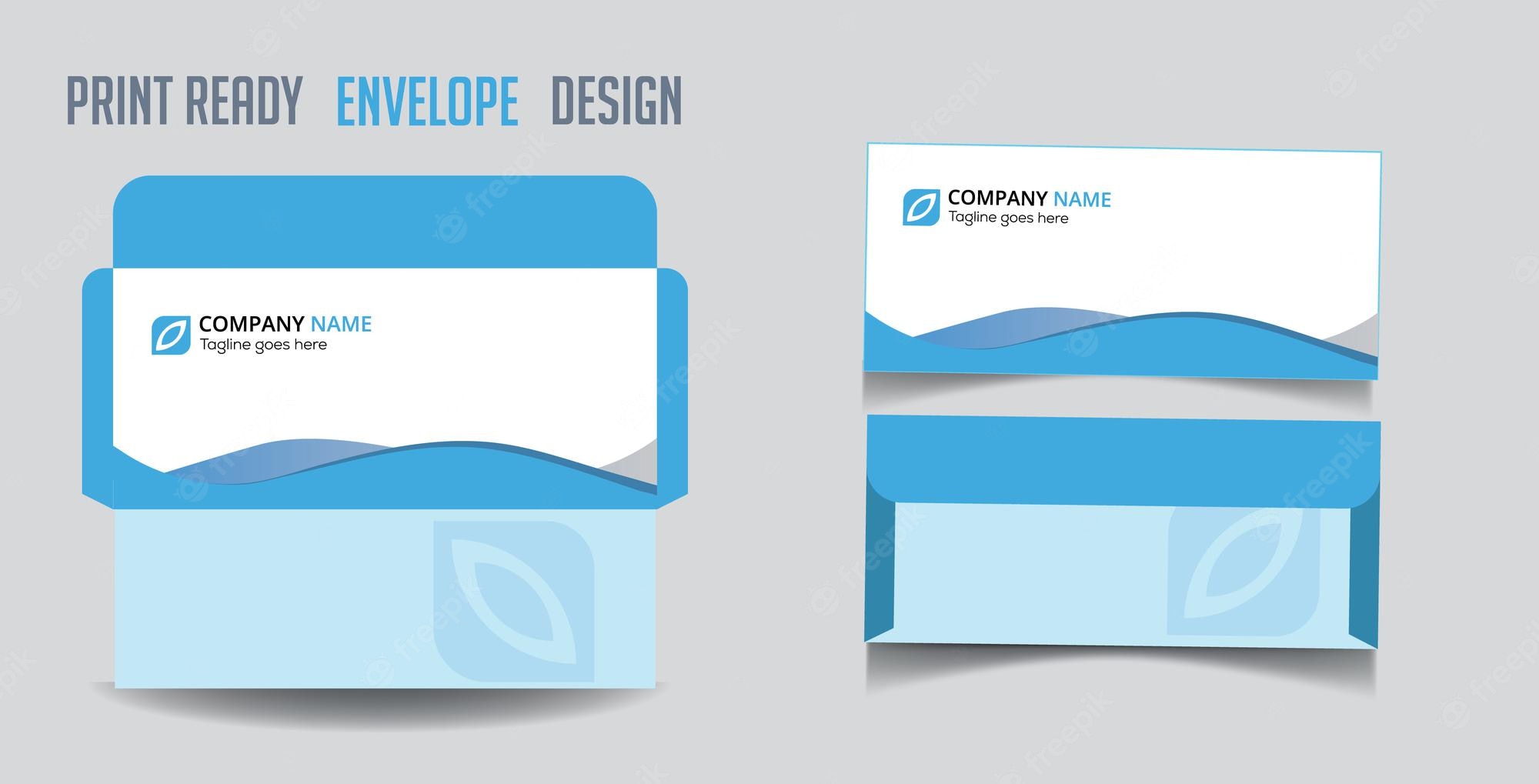 Detail Envelope Design Template Nomer 2